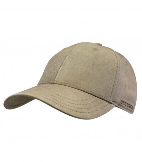 Baseball Cap Cotton sand Stetson Baseball Cap Cotton sand Stetson